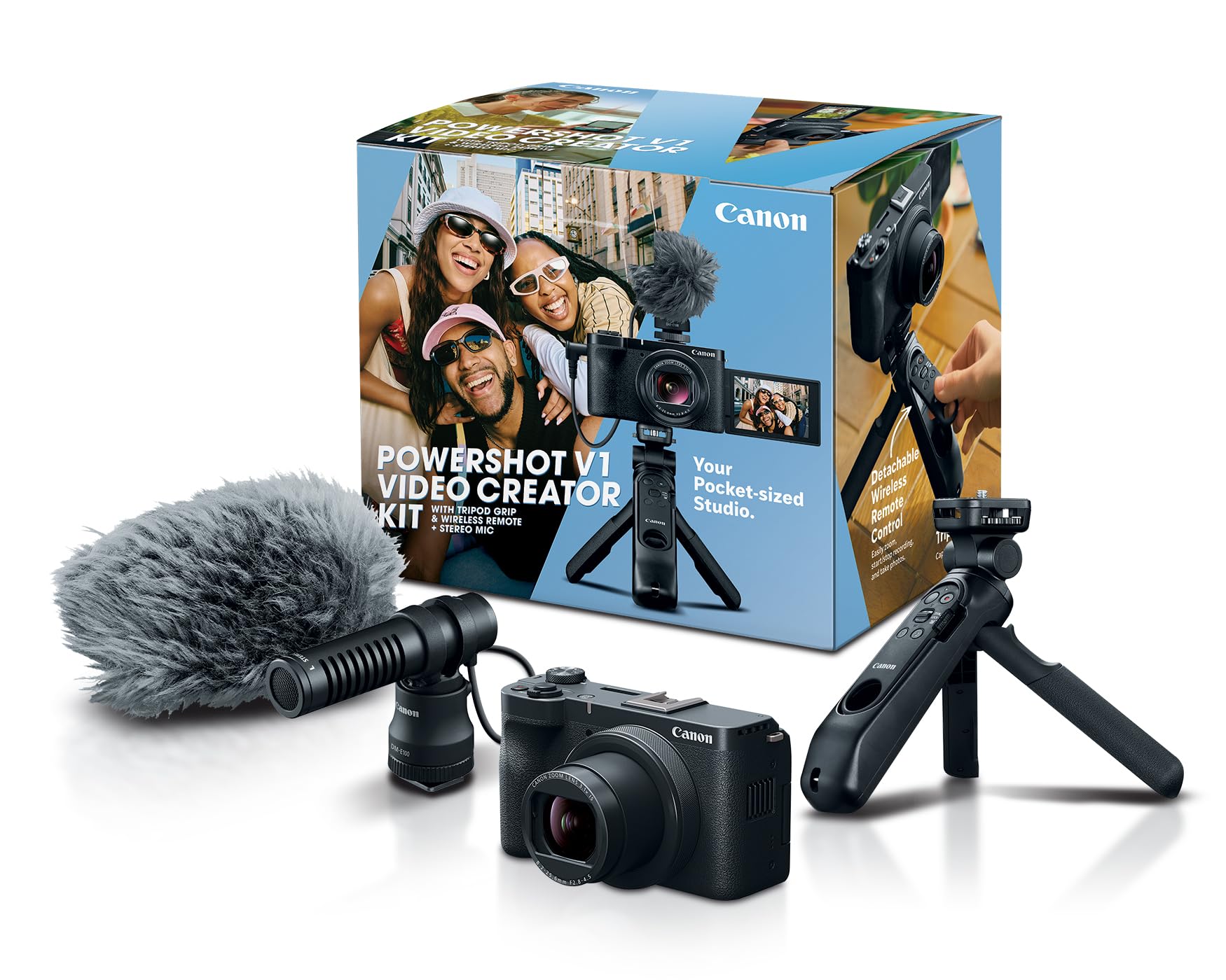 Canon PowerShot V1 Video Creator Kit : Amazon.in: Electronics